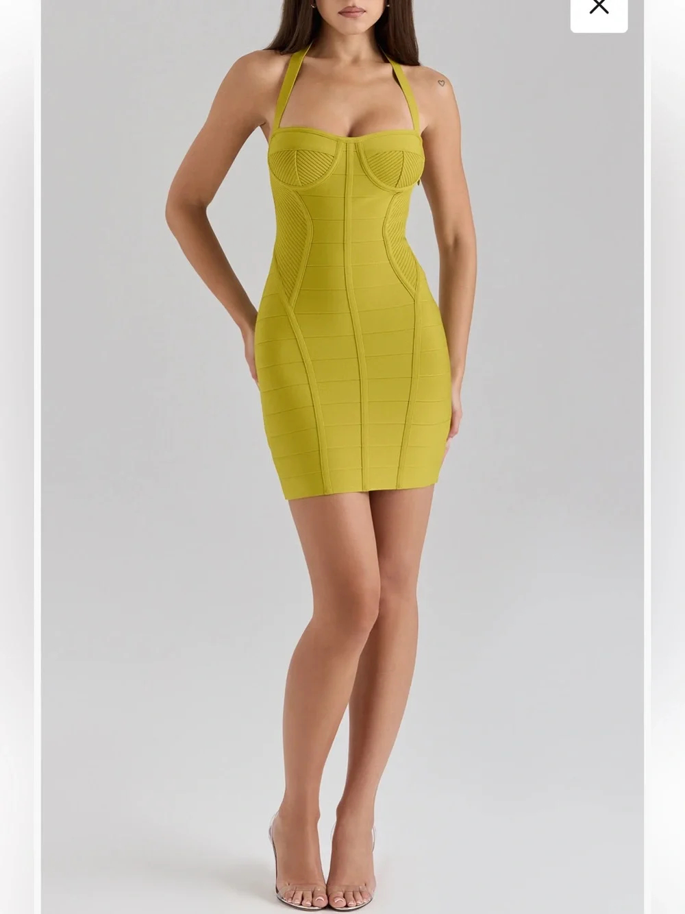 dark red tight dress V-Neck Midi Slip | Date Night & Holiday brand-Leyva and a sexy backless Red Dress | Pink Size:1T --- Chest = 20 inches/ Waist = 19 inches/ Hollow to knee = 20.5 inches